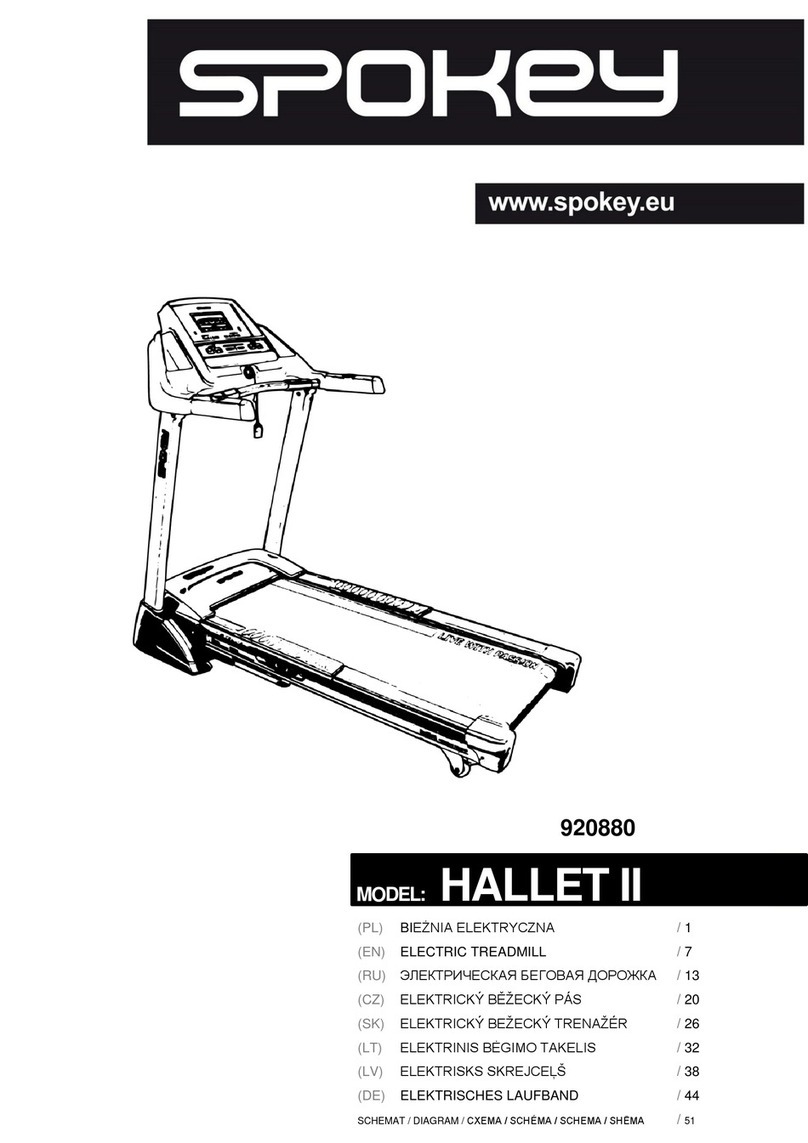 Spokey HALLETT II User manual