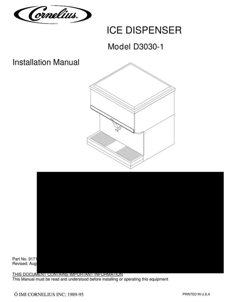 Cornelius D3030-1 User manual