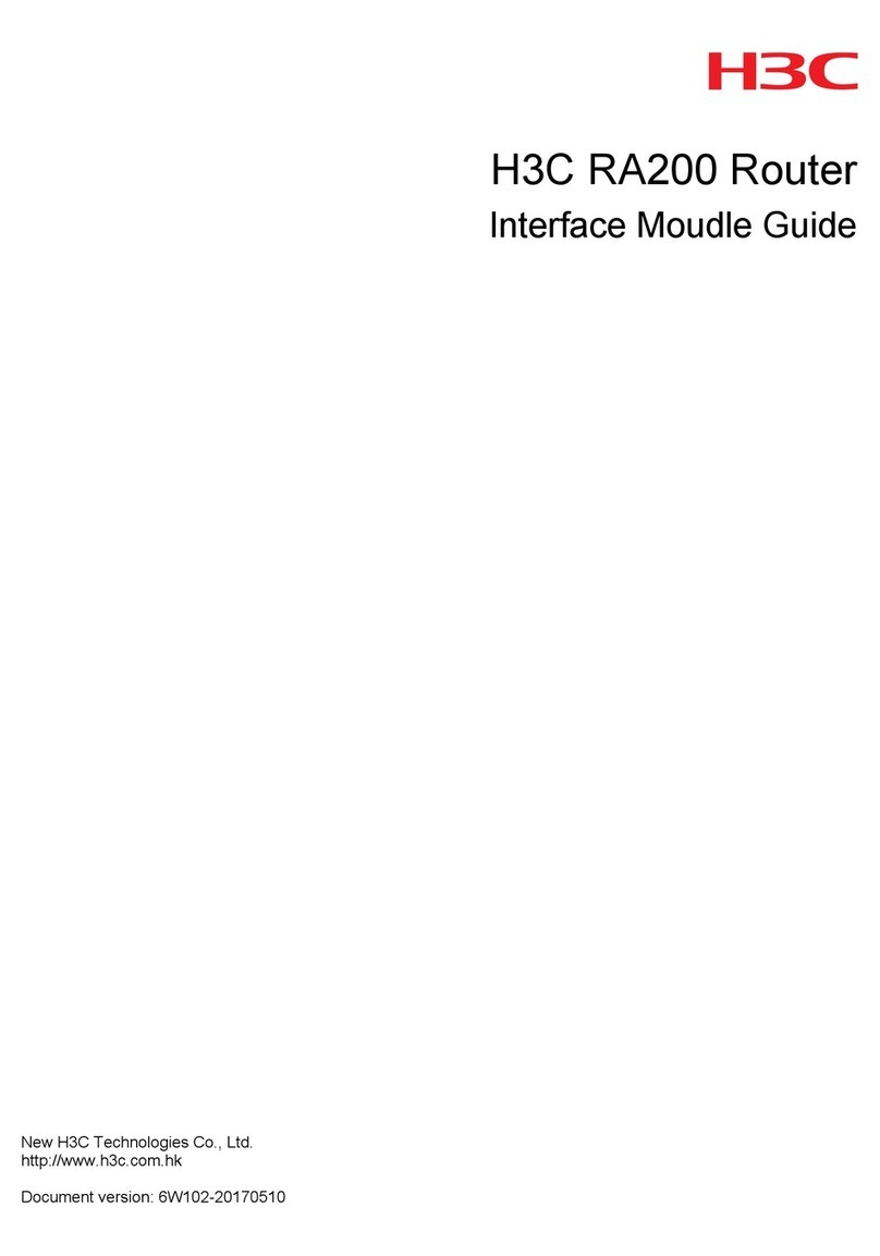 H3C RA200 User manual