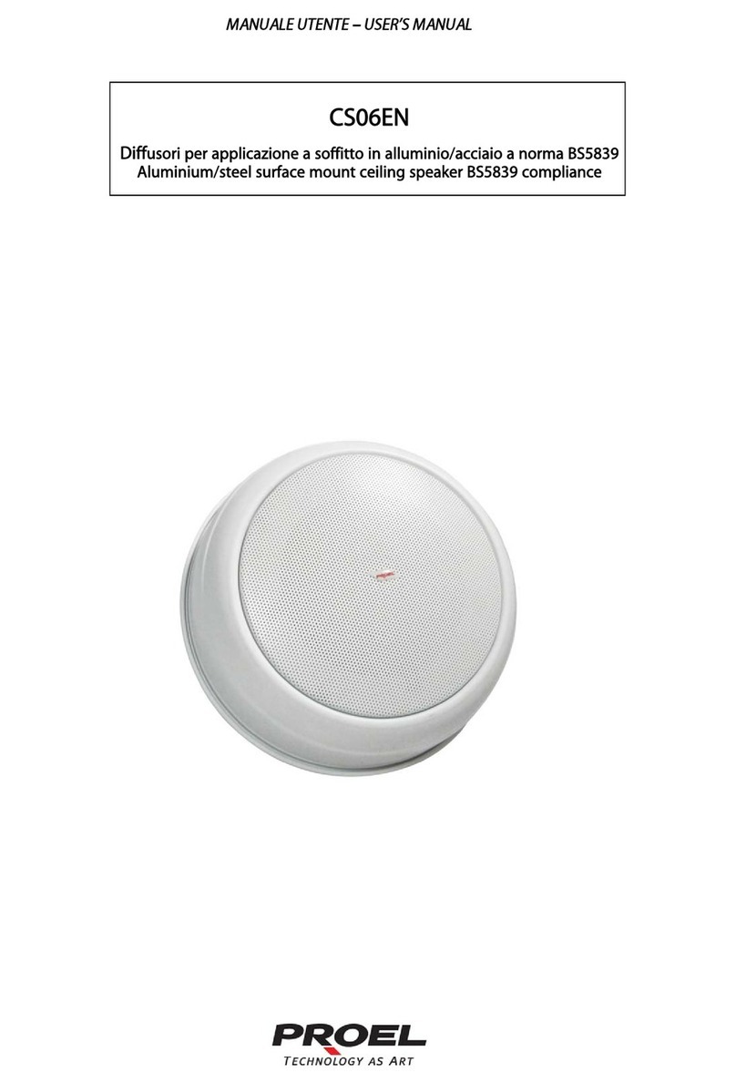 PROEL CS06EN User manual