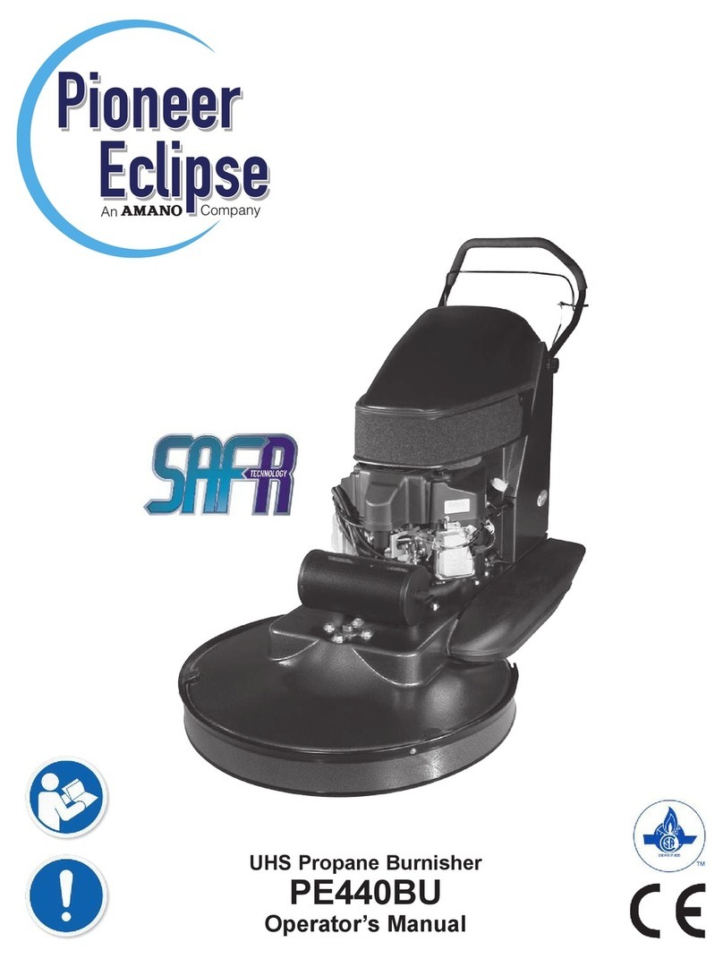 Amano Pioneer Eclipse SAFR PE440BU User manual