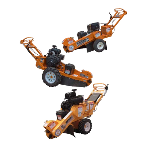 Brush Bandit HB19 Operating & parts manual