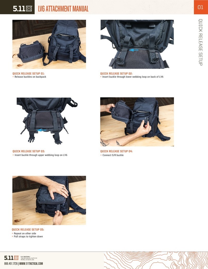 5.11 Tactical LV6 Attachment Manual