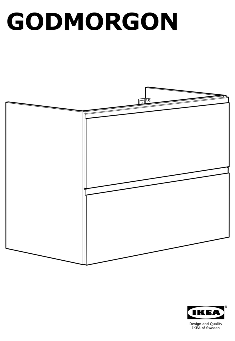 IKEA GODMORGON Assembly manual
