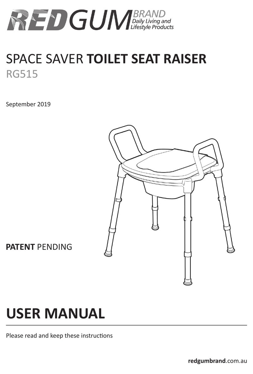 REDGUM Brand SPACE SAVER RG515 user manual