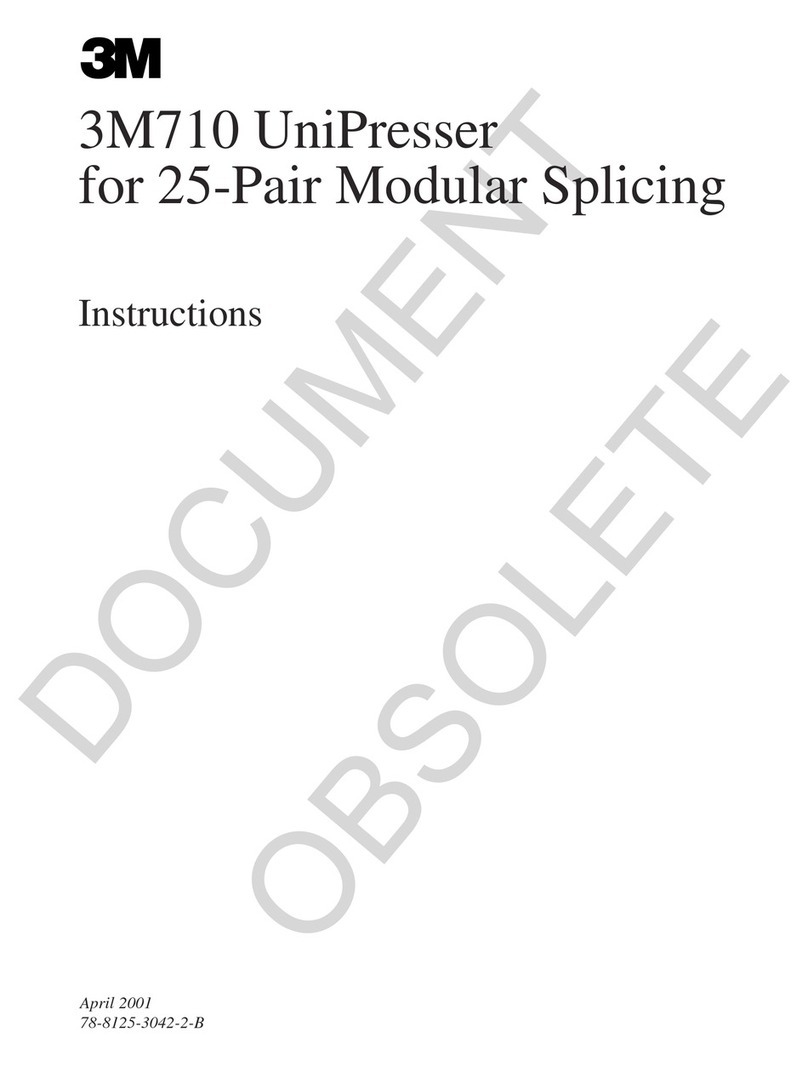 3M UniPresser 3M710 User manual