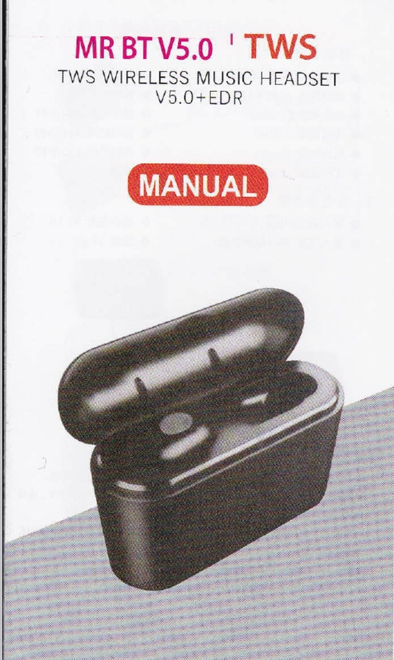 tws MR BT V5.0 manual
