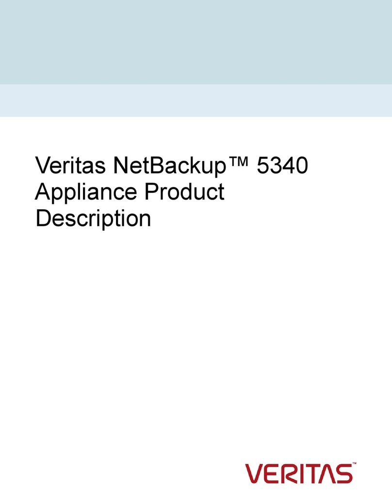 VERITAS NetBackup 5340 Appliance Product Description