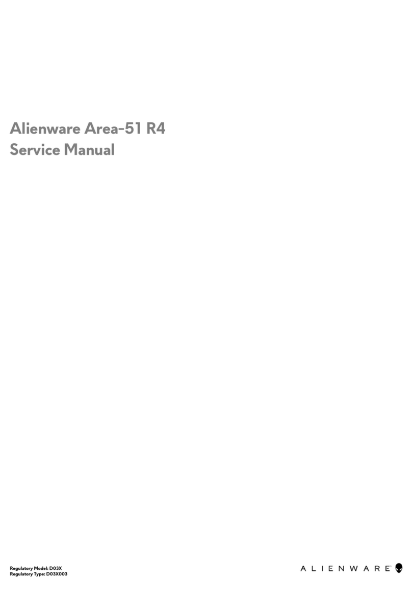 Dell Alienware Area-51 R4 Service manual