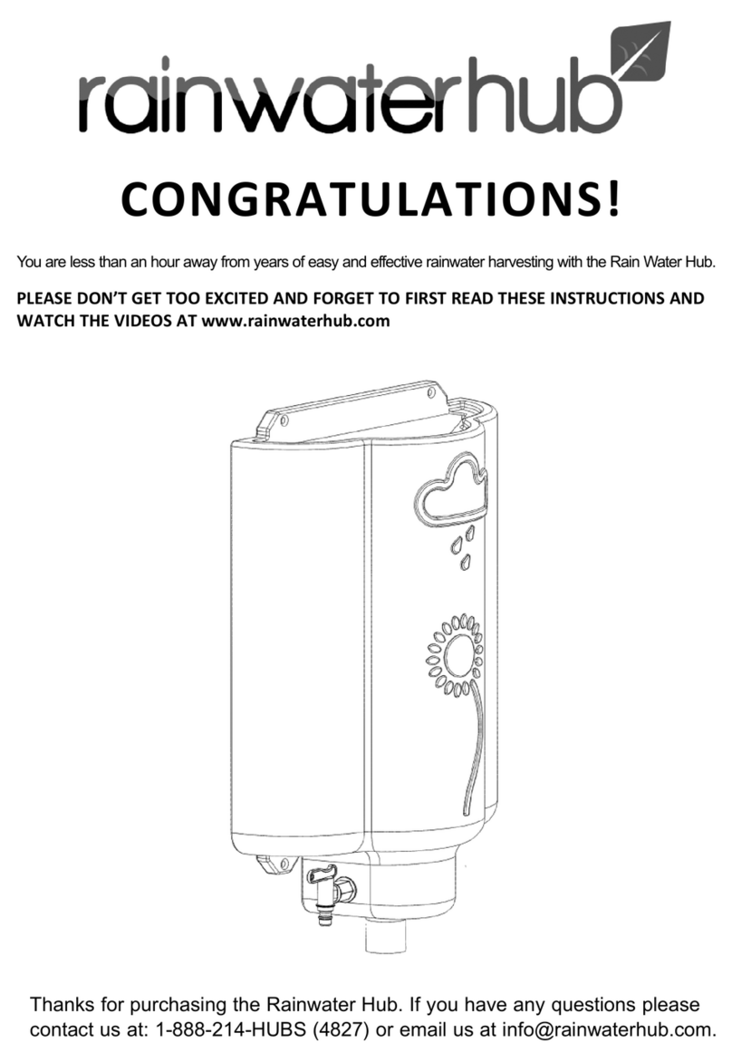 RDP Rain Water Hub User manual