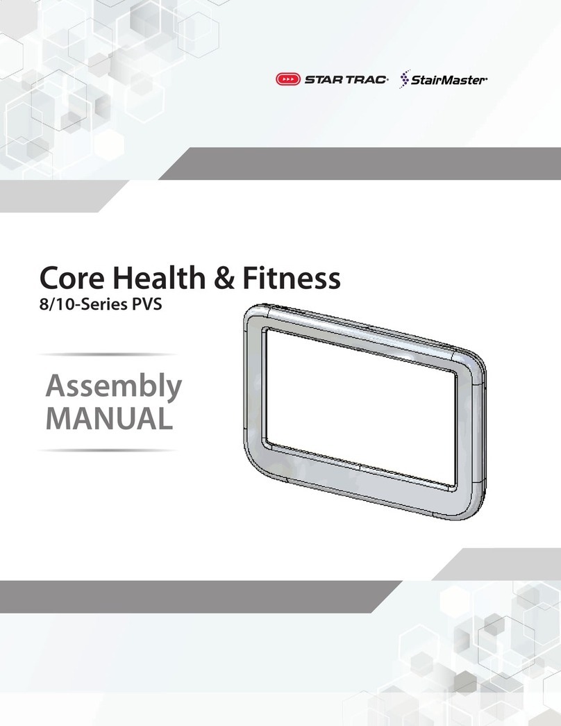 Star Trac StairMaster 8 PVS Series User manual Star Trac StairMaster 8 PVS Series User manual