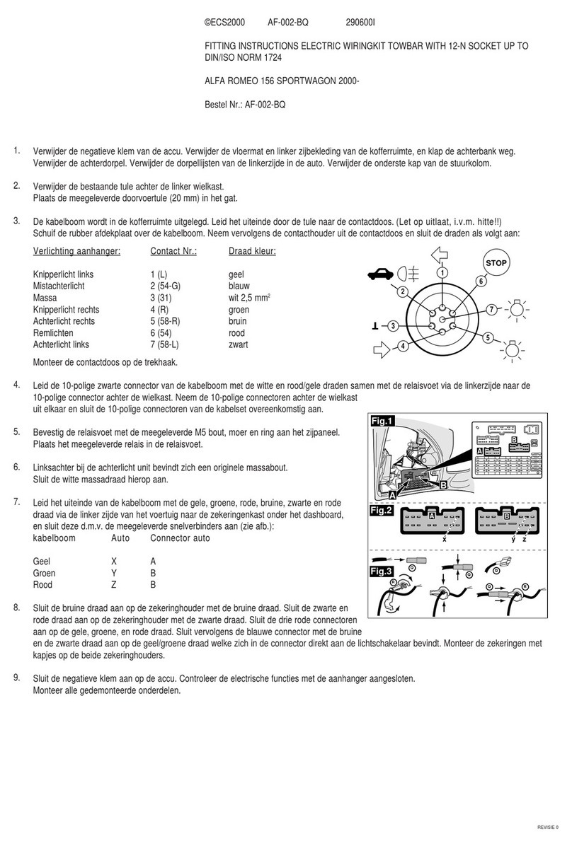 ECS2000 AF-002-BQ Fitting instructions