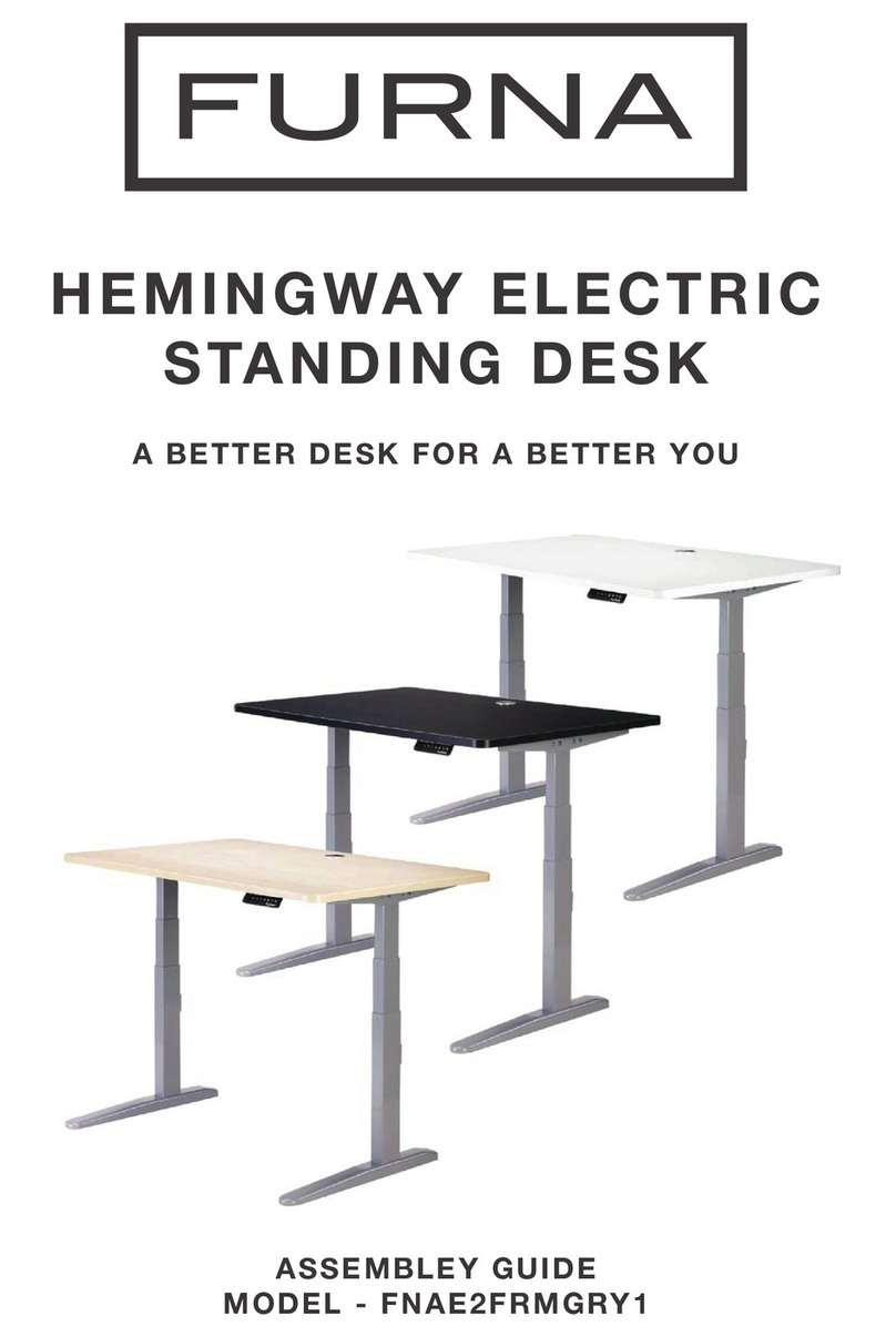 FURNA HEMINGWAY FNAE2FRMGRY1 ASSEMBLEY GUIDE
