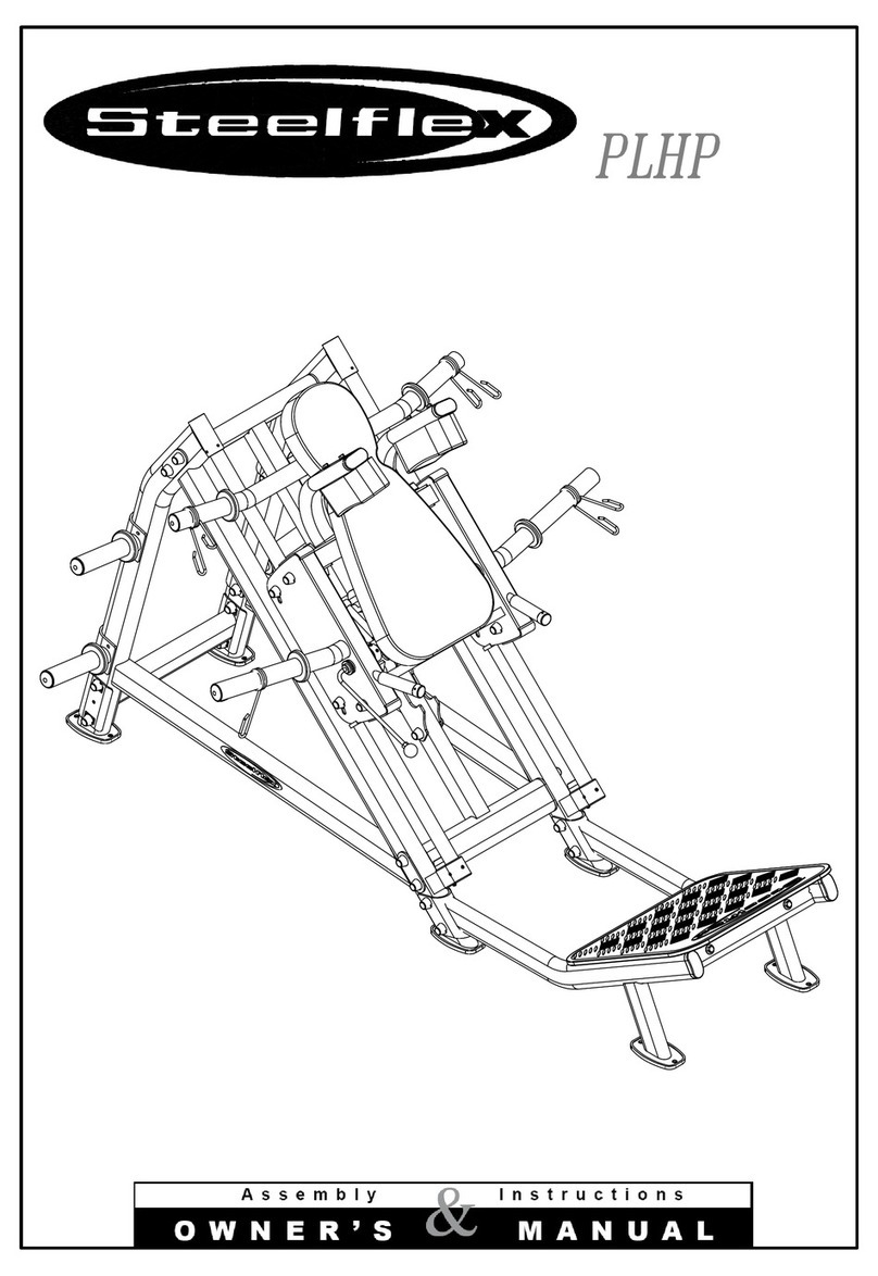 SteelFlex PLHP Assembly instructions & owner's manual SteelFlex PLHP Assembly instructions & owner's manual