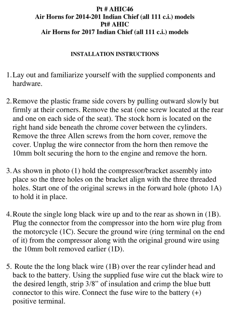 Rivco AHIC installation instructions