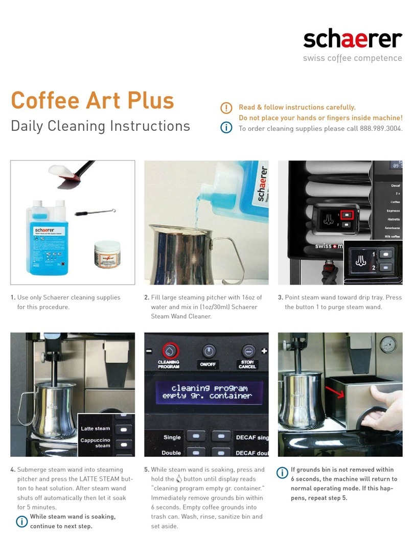 Schaerer Coffee Art Plus Configuration guide