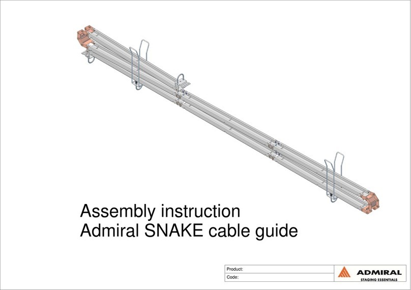 Admiral SNAKE User manual
