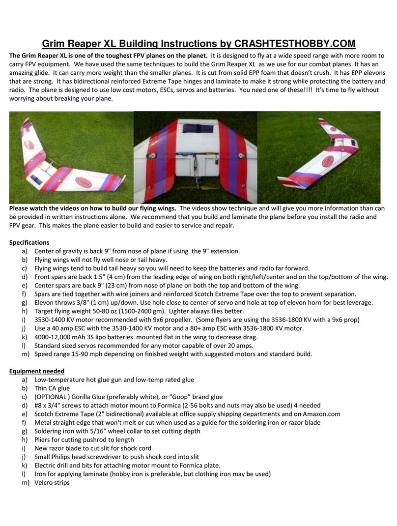 Crash Test Hobby Grim Reaper XL Building instructions