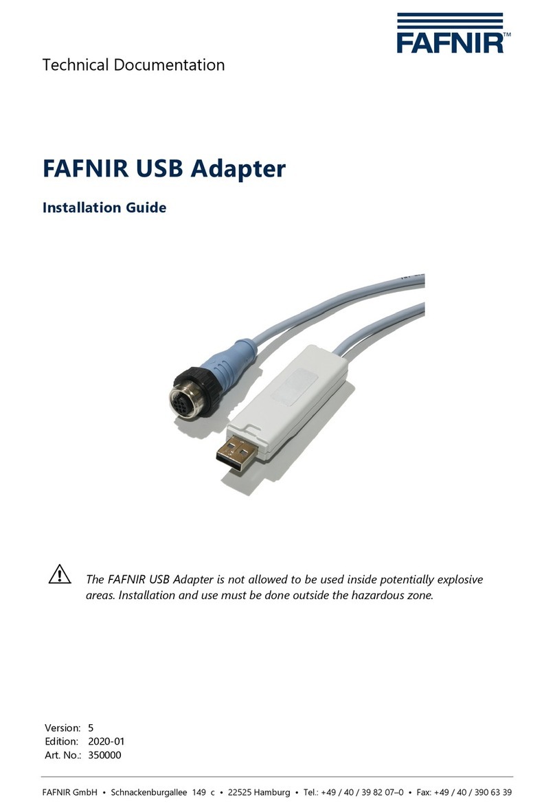 fafnir USB Adapter User manual