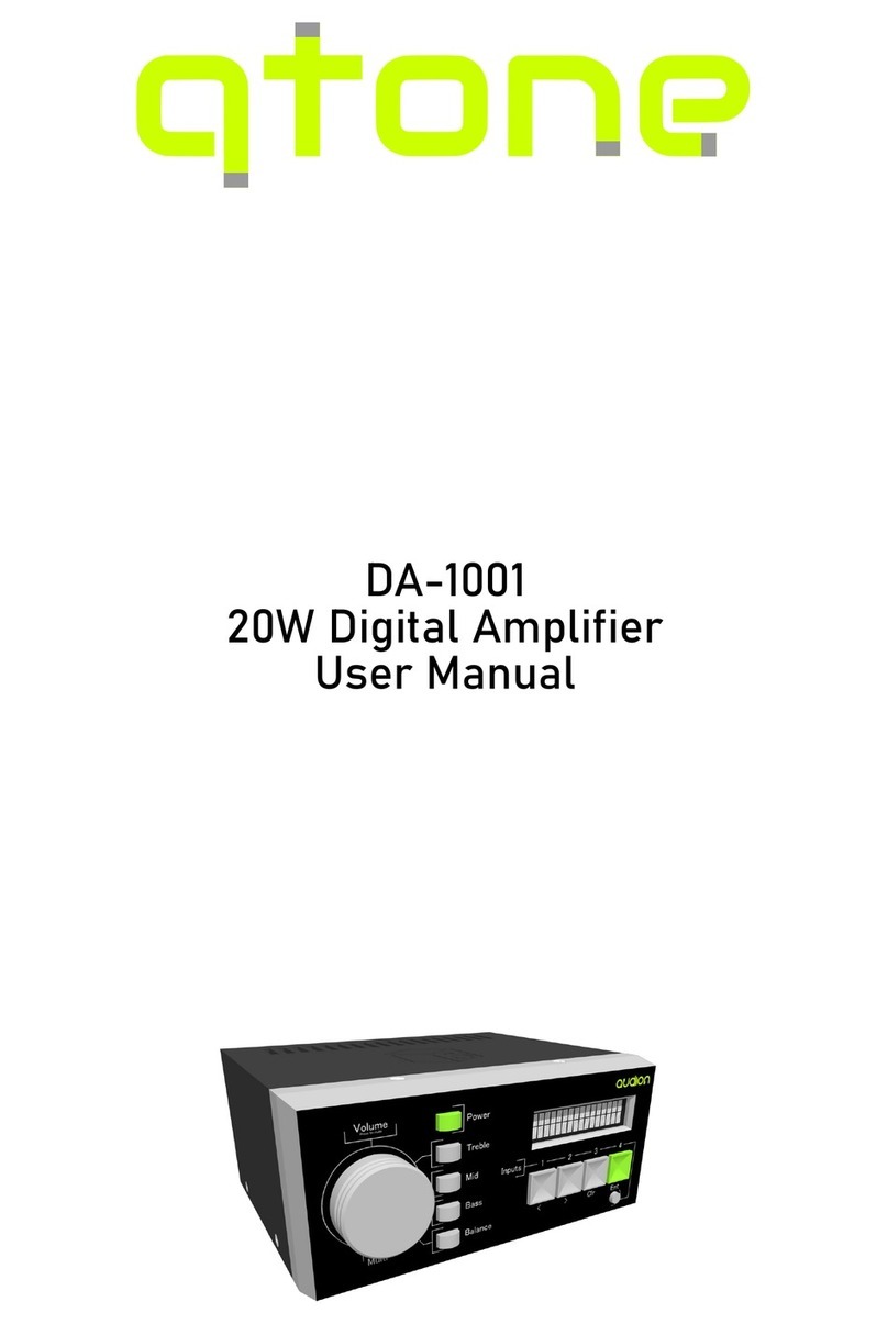 Qtone DA-1001 user guide