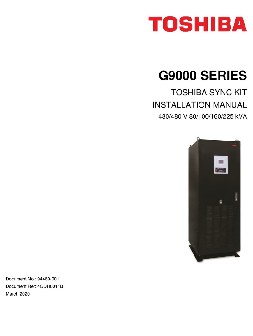 Toshiba G9000 SERIES User manual