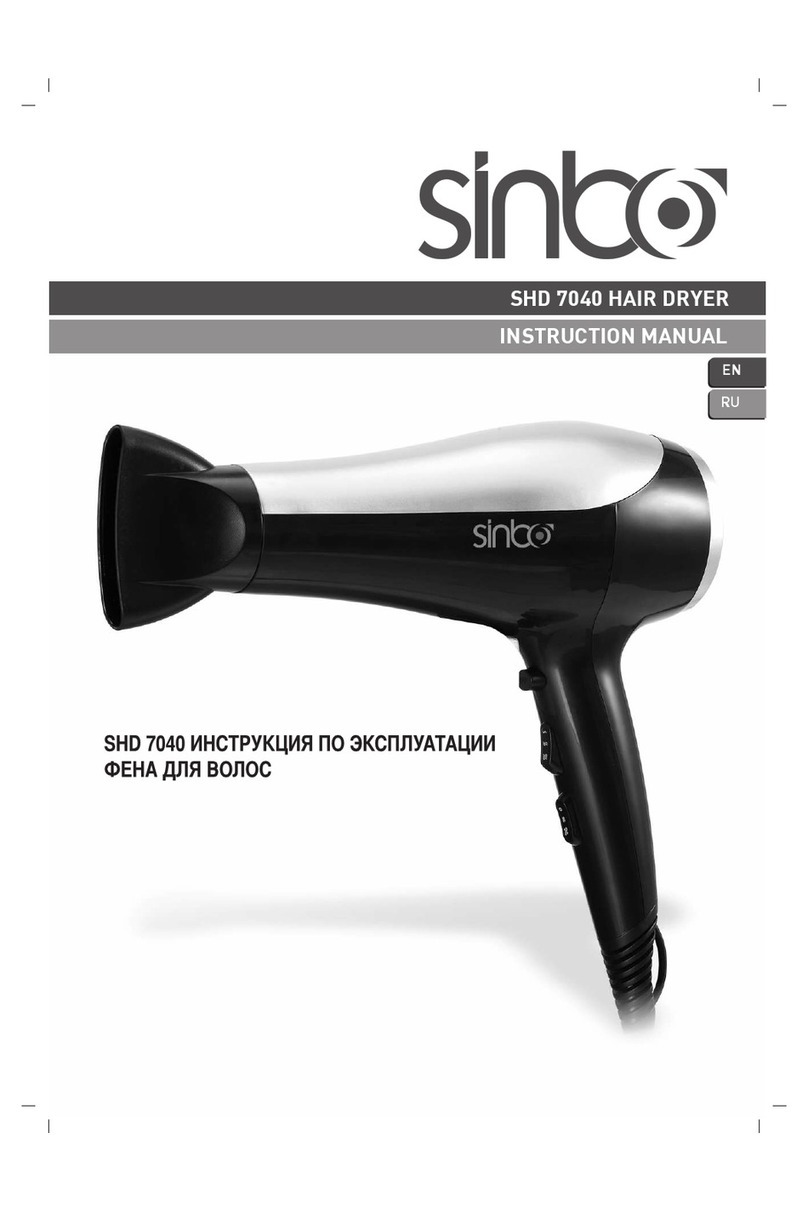 Sinbo SHD 7040 User manual