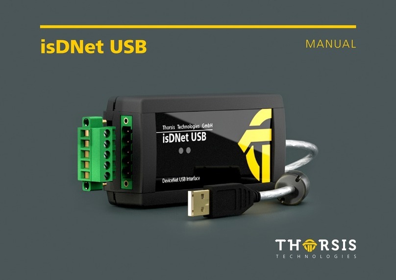 Thorsis Technologies isDNet USB User manual
