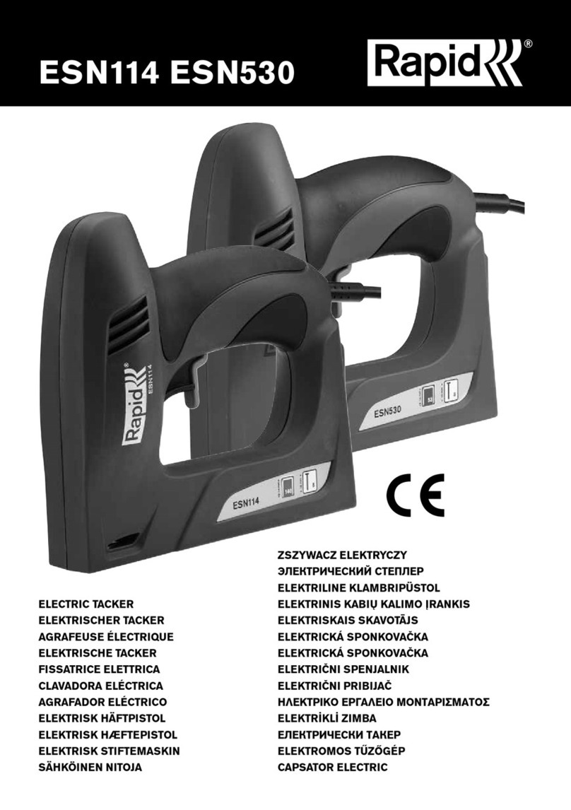 Esselte Rapid ESN114 Original instructions