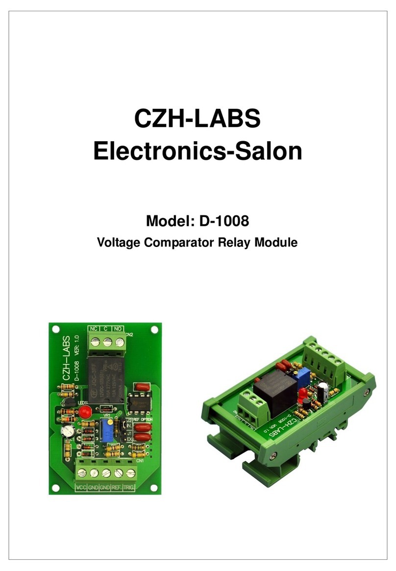 CZH-LABS D-1008 quick start guide