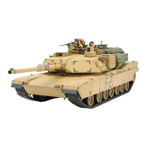 Tamiya 1/16 Scale Big Tank No.12 Series Assembly instructions
