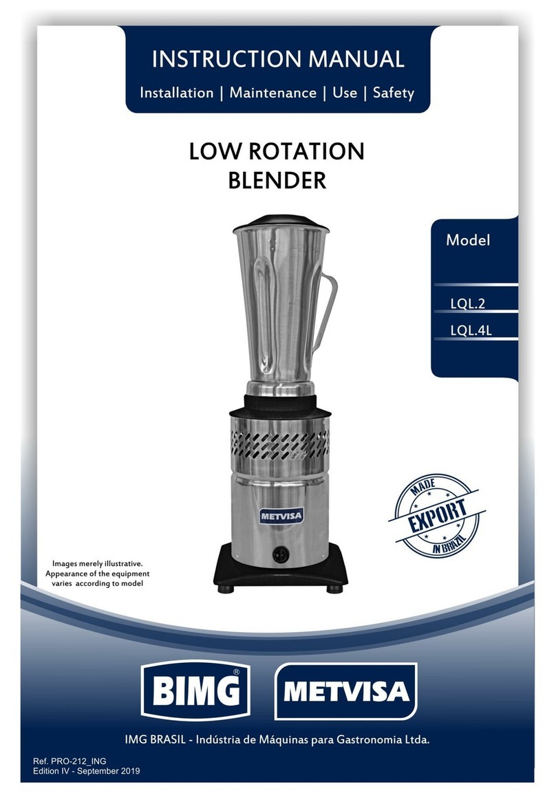 METVISA BIMG LQL.2 Series instruction manual