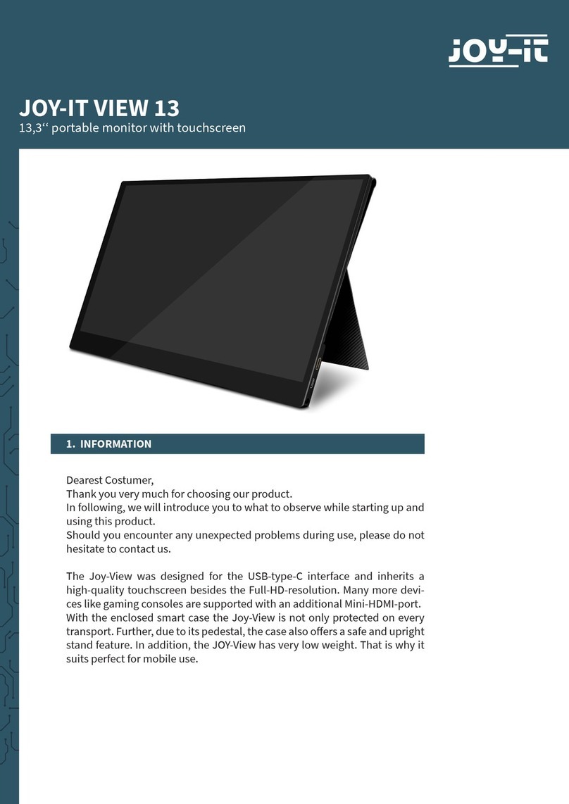 Joy-it VIEW 13 User manual