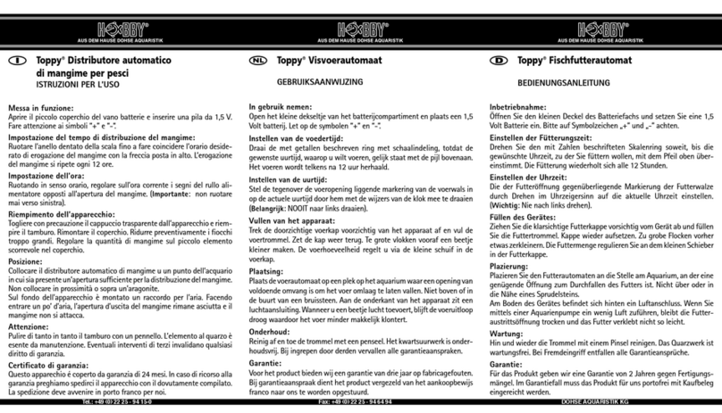 Hobby Toppy operating instructions