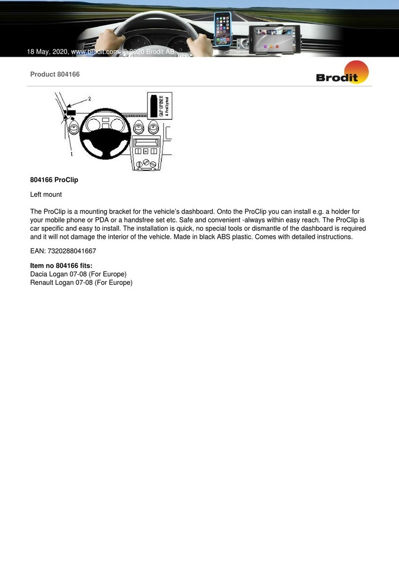 Brodit 804166 ProClip quick guide