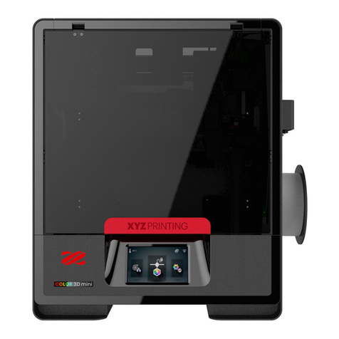 XYZ Printing da Vinci Color mini user manual