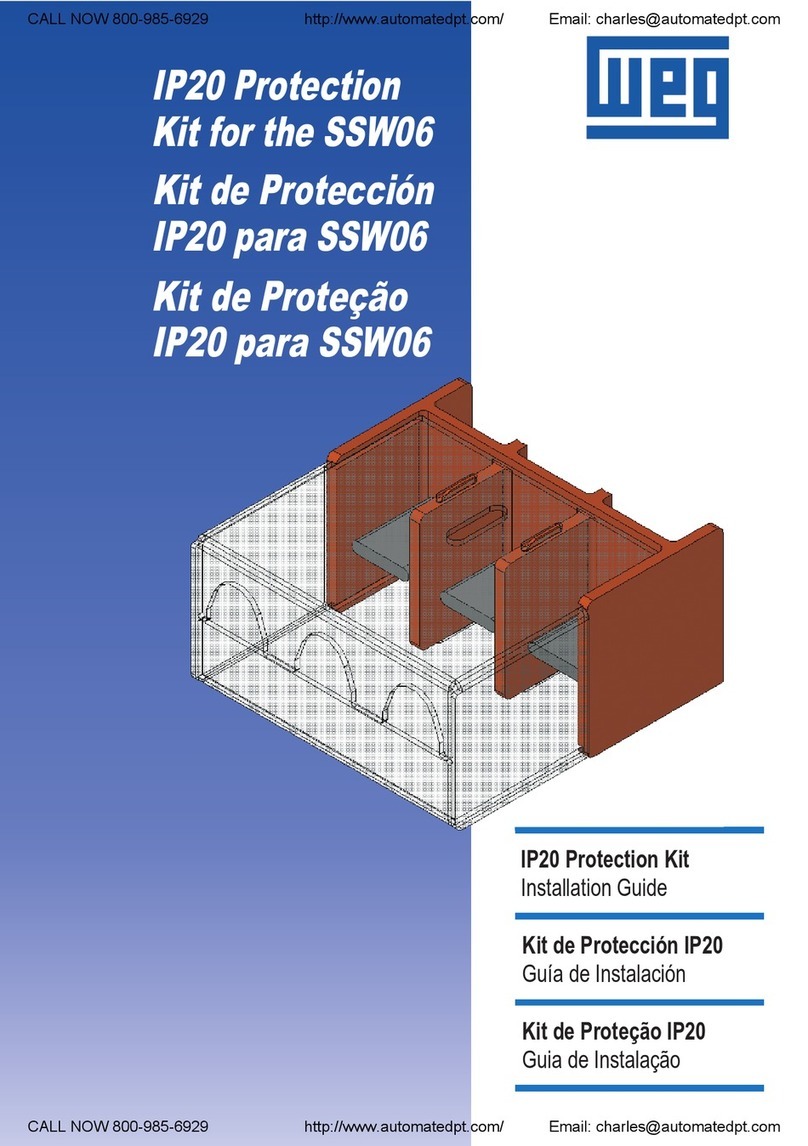 WEG IP20 User manual
