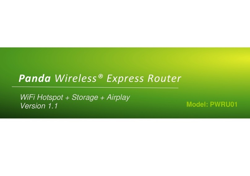 Panda Wireless PWRU01 manual