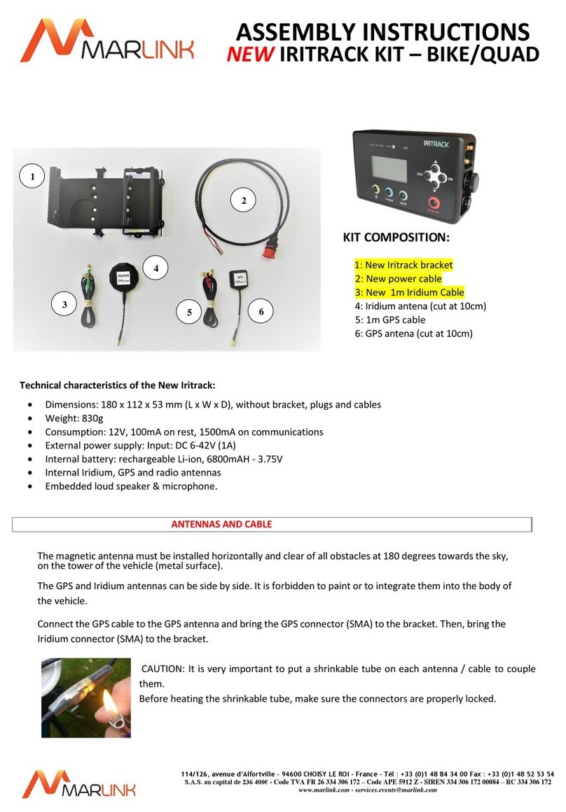 MARLINK IRITRACK Assembly instructions