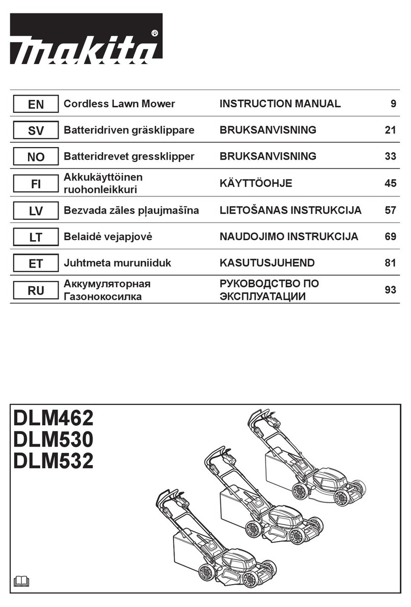 Makita DLM462 User manual