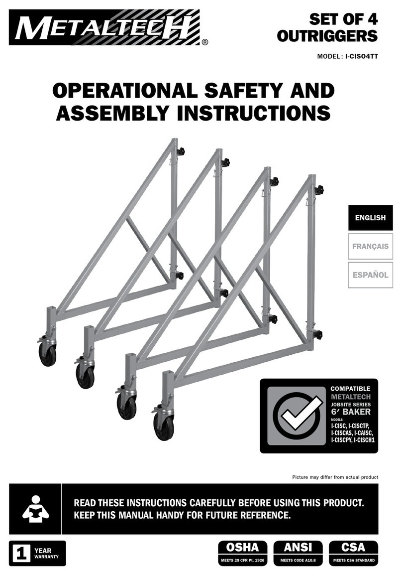 MetalTech I-CISO4TT User manual
