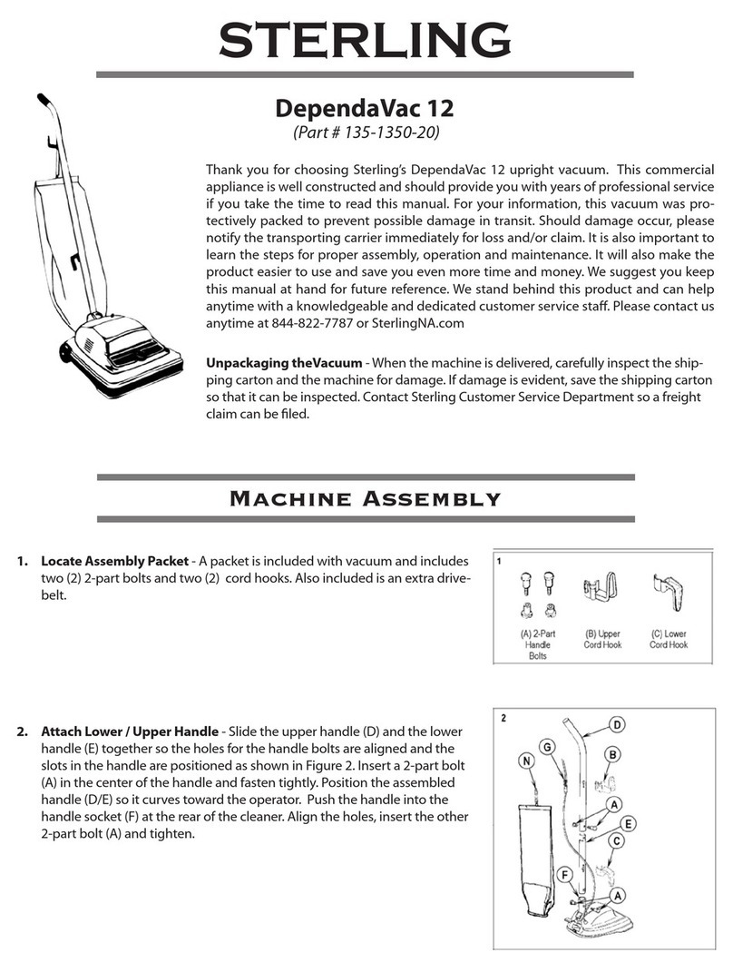 Sterling DependaVac 12 manual