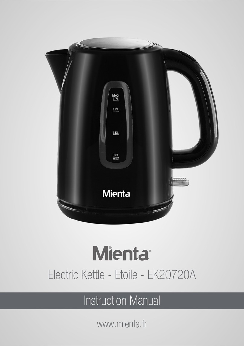 Mienta EK20720A User manual