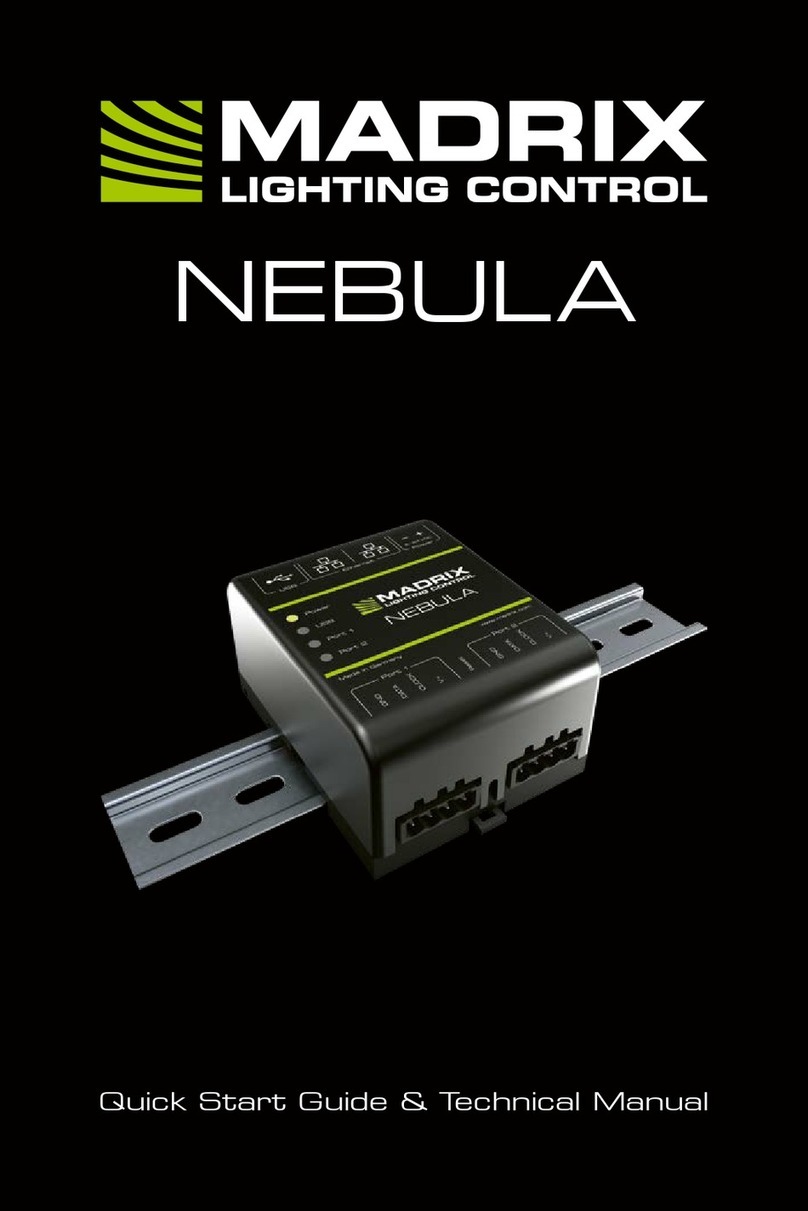 MADRIX Nebula Quick start guide & technical manual