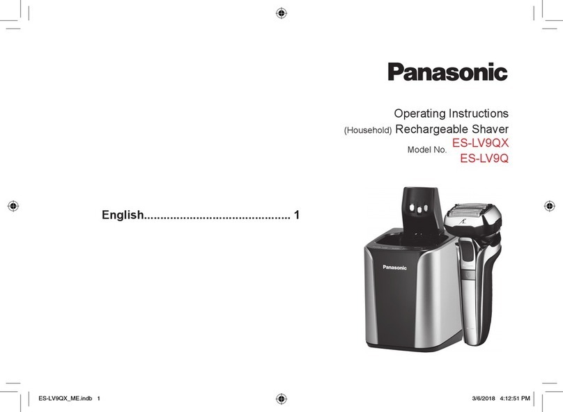 Panasonic ES-LV9QX User manual