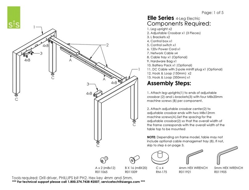 SIS Ergo Elle Series manual