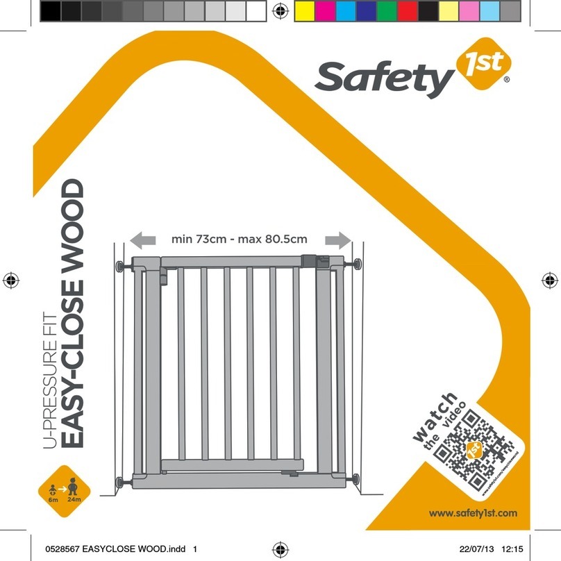 Safety 1st EASY-CLOSE WOOD instructions