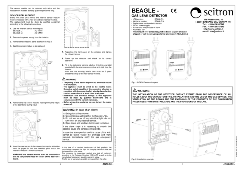 Seitron BEAGLE L User manual