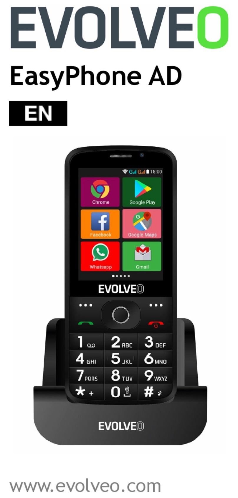 Evolveo EasyPhone AD User manual
