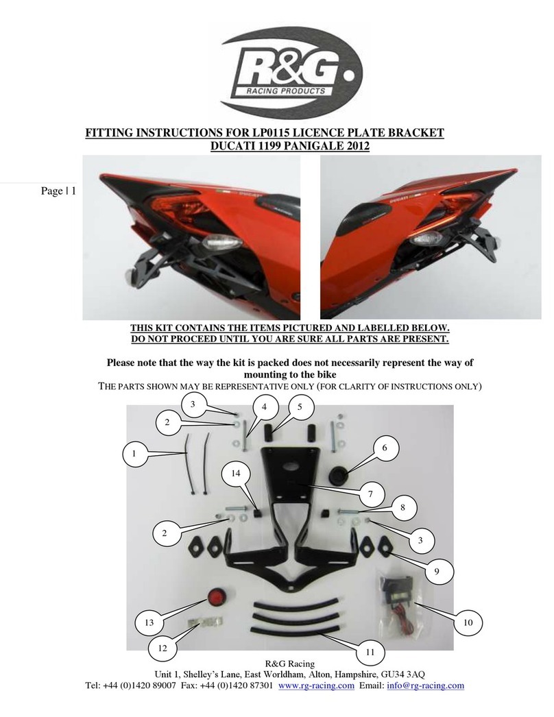 R&G LP0115 Fitting instructions