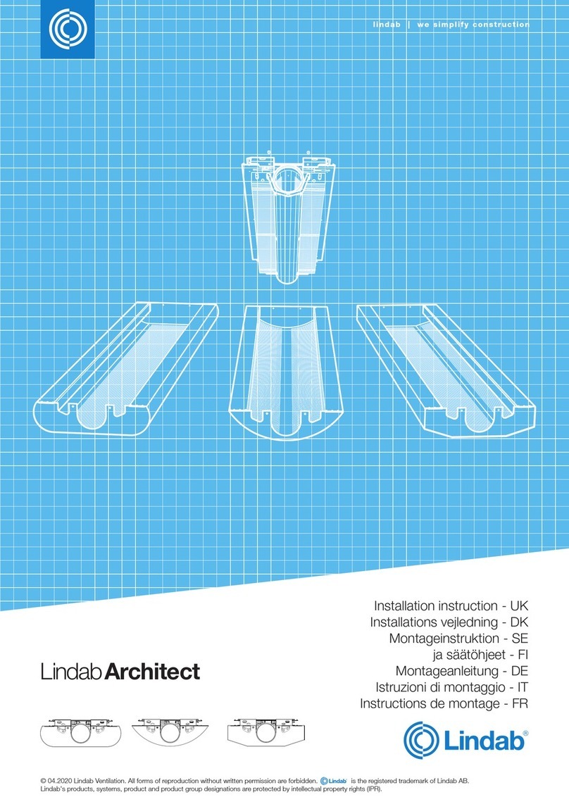 Lindab Architect Series Installation instruction